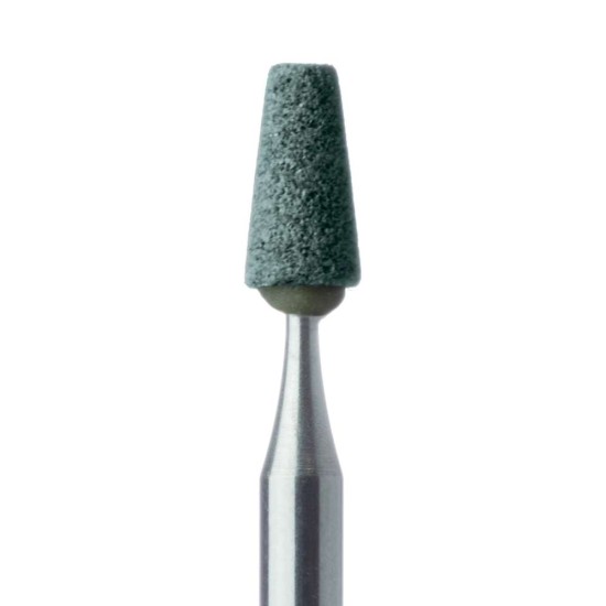 Abrasive, Green Flat End Taper 3.2mm RA /5PK