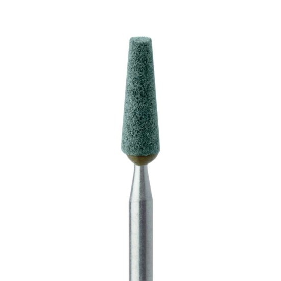 Abrasive, Green Flat End Taper, 3.5mm HP /5PK