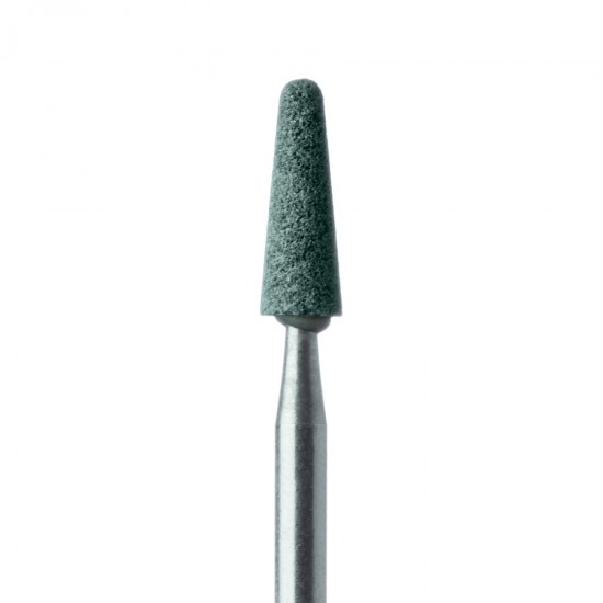 Abrasive, Green Round End Taper, 3.5mm HP /5PK