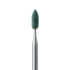 Abrasive, Fine, Green, Nose Cone 2.5mm HP /5PK