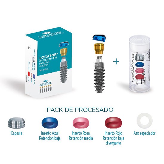 LOCATOR All-In-One Overdenture Implant System