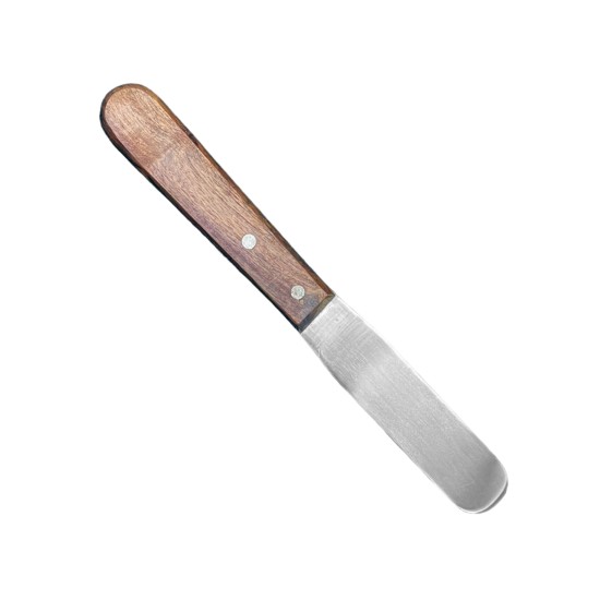Spatula B 4.0in x0.8in Wooden Handle Spatula B 4.0in x0.8in Wooden Handle