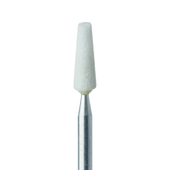 Abrasive, White, Very Hard Bonding, Flat End Taper, 3.5mm HP