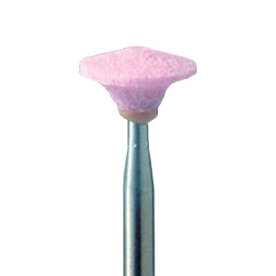 Abrasive, Pink, Saucer, 8.5mm HP