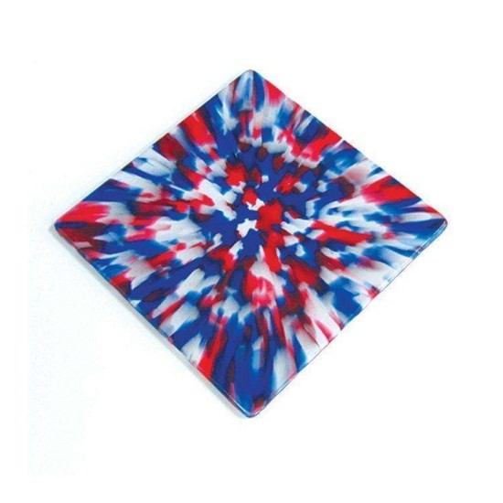 Pro-Form Mouthguard Tie Dye Laminates .160 (4mm) Patriot Tie-Dye 5"x 5" (127x127mm) - 6/Pkg