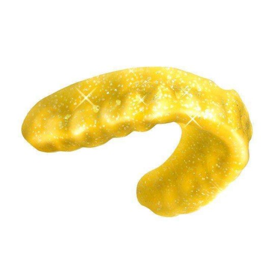 Pro-Form Glitter Guards .160 (4mm) Yellow 5"x 5 " (127x127mm) - 6/Pkg