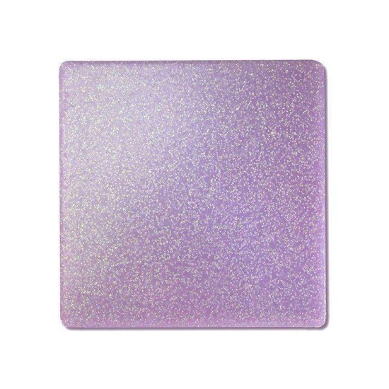 Pro-Form Glitter Guards .160 (4mm) Purple 5"x 5 " (127x127mm) - 6/Pkg