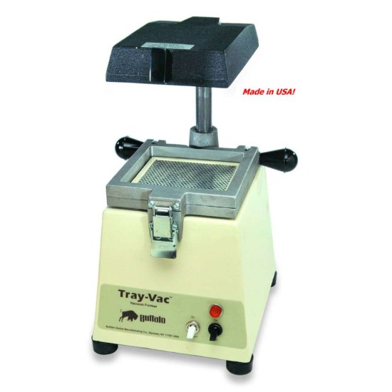 Tray-Vac Vacuum Former, 220V AC, Light Weight, Small, Powerful (CE)