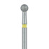Round Diamond Bur 2.5mm, Extra Fine FG