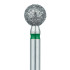 Round Diamond Bur 5.0mm, Coarse RA