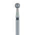 Round Diamond Bur 2.5mm, Super Coarse FG