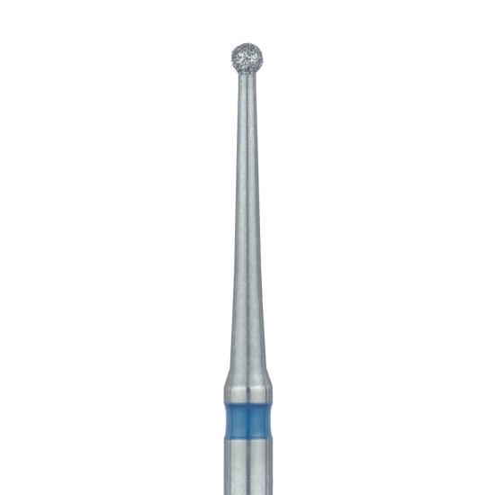 Diamond Bur, Long, Round 1.0mm, Medium FG