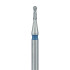 Round Diamond Bur with neck, 0.9mm Medium FG