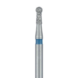Round Diamond Bur with neck, 1.4mm Medium FG