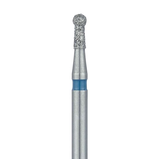 Round Diamond Bur with neck, 1.4mm Medium FG