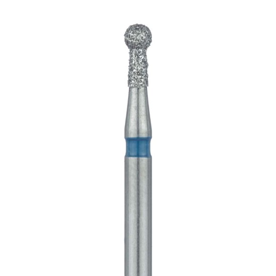 Round Diamond Bur with neck, 1.6mm Medium FG