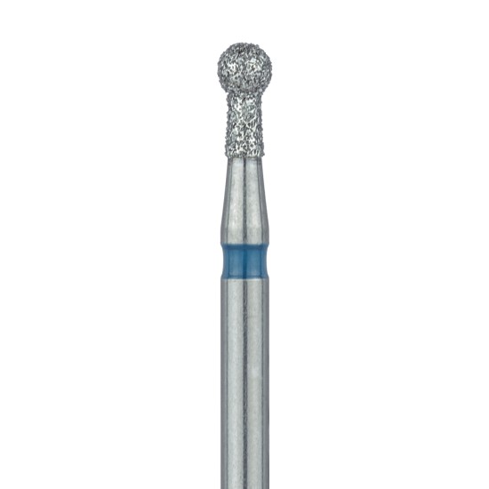 Round Diamond Bur with neck, 1.8mm Medium FG