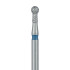 Round Diamond Bur with neck, 1.8mm Medium FG