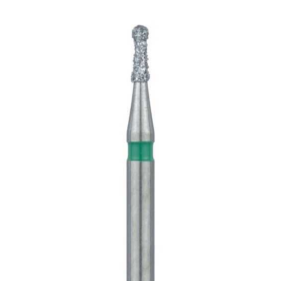 Round Diamond Bur with neck, 1.0mm, Coarse FG