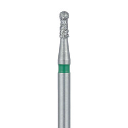 Round Diamond Bur with neck, 1.2mm, Coarse FG