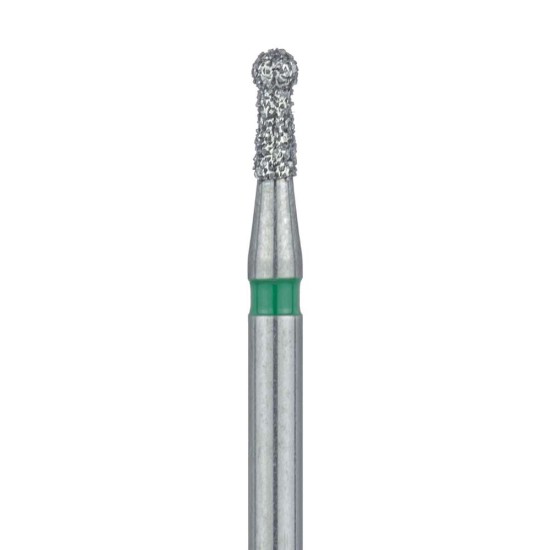 Round Diamond Bur with neck, 1.4mm, Coarse FG