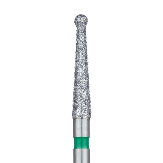 Round Diamond Bur with long neck, 1.2mm, Coarse FG