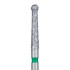 Round Diamond Bur with long neck, 1.6mm, Coarse FG