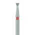 805F-014-FG Inverted Cone Diamond Bur, 1.4mm Fine FG