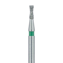 Long Hourglass / Double Inverted Cone Diamond Bur, 1.2mm Coarse, FG