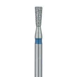Long Inverted Cone Diamond Bur, 1.6mm Medium, FG