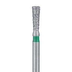 807G-018-FG LONG INVERTED CONE DIAMOND BUR, 1.8MM COARSE, FG