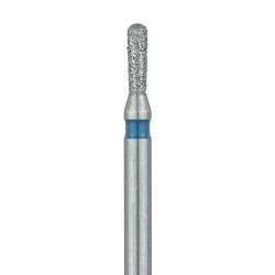 Long Round Pear Diamond Bur, 1.2mm Medium FG