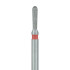 Round End Pear Diamond Bur , 1.2mm Fine FG