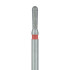 Round End Pear Diamond Bur , 1.4mm Fine FG