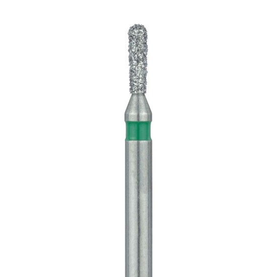 Round End Pear Diamond Bur , 1.2mm Coarse FG