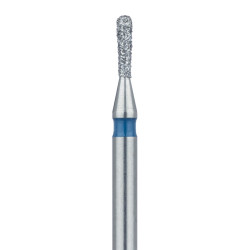 Round End Pear Diamond Bur , 1.0mm Medium FG