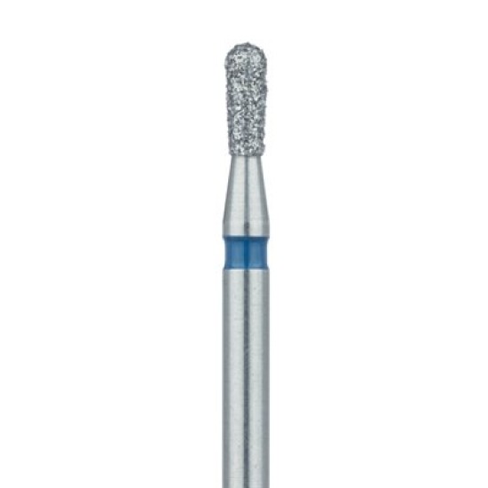 Round End Pear Diamond Bur , 1.4mm Medium FG