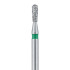 Round End Pear Diamond Bur , 1.4mm/ 3.7mm Work Length Coarse FG