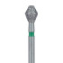 Barrel Diamond Bur 3.3mm Coarse FG