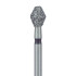 Barrel Diamond Bur 3.3mm Super Coarse FG