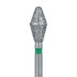 Long Barrel Diamond Bur 3.7mm Coarse FG