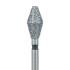 Long Barrel Diamond Bur 3.7mm Super Coarse FG