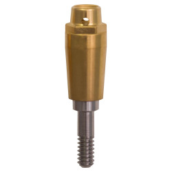 0° ERA MICRO ABUTMENT ONLY, 6MM CUFF (BE)