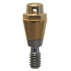 0° ERA MICRO ABUTMENT ONLY, 4MM CUFF [AJ]