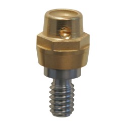 0° ERA MICRO ABUTMENT ONLY, 4MM CUFF [AL]