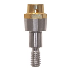 0° ERA MICRO ABUTMENT ONLY, 4MM CUFF [Z]