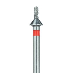 2.4 mmdepth , 0.9mm Occlusal Reduction Bur, Red