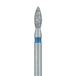 Pointed Football Diamond Bur, 1.6mm Medium FG