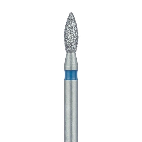 Pointed Football Diamond Bur, 1.6mm Medium FG