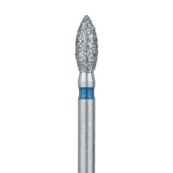 Pointed Football Diamond Bur, 2.1mm Medium FG